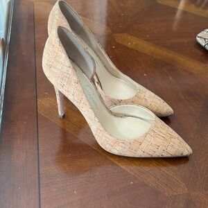 Cork stilettos